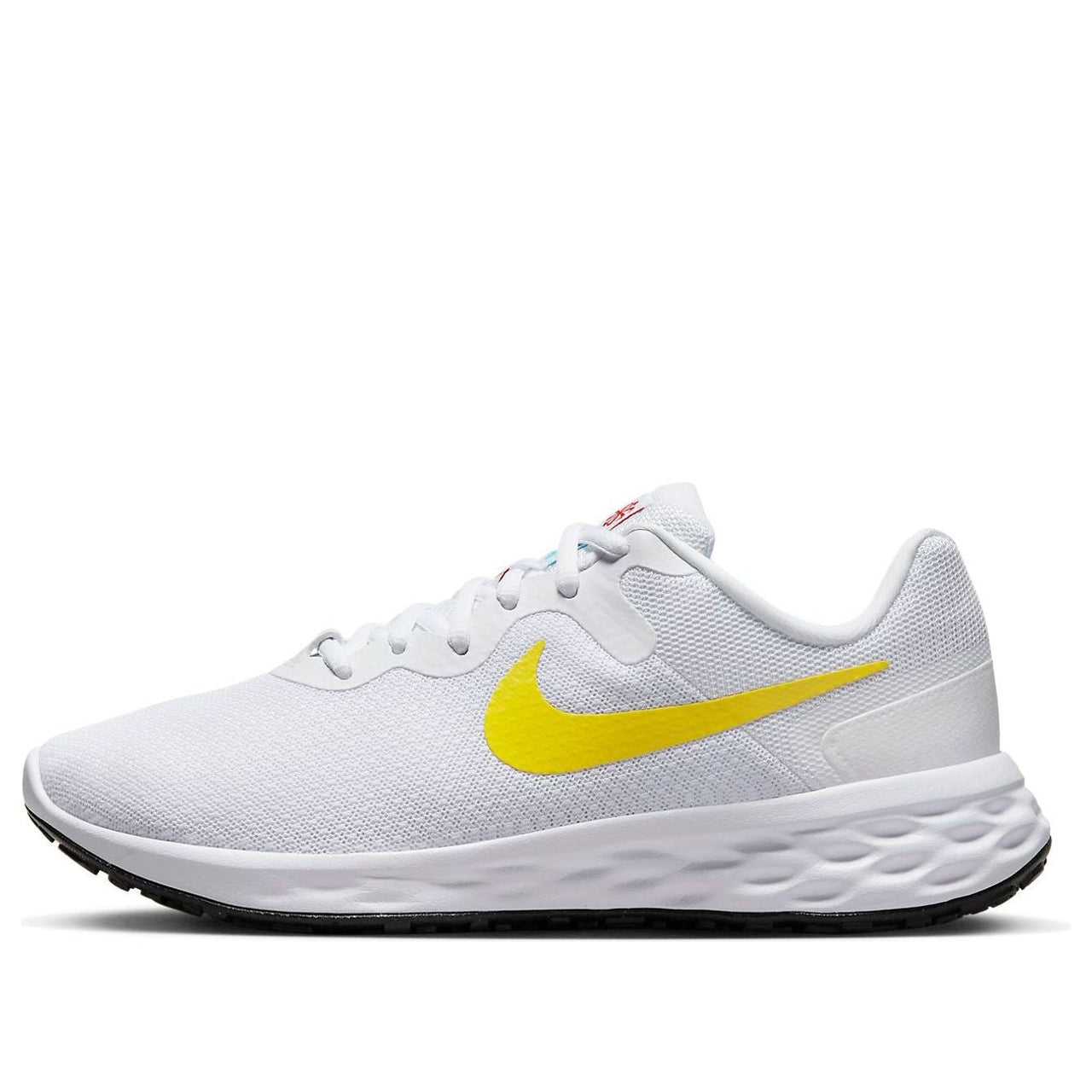 (WMNS) Nike Revolution 6 Next Nature 'White Opti Yellow' DC3729-105