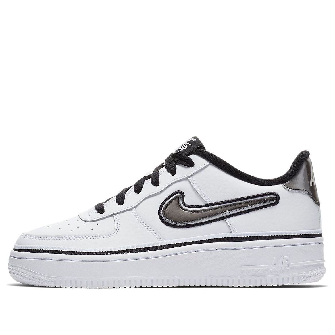 (GS) Nike Air Force 1 LV8 Sport 'White Black' AR0734-100