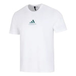 Men's adidas U JF SS Tee 2 Logo Athleisure Casual Sports Round Neck Short Sleeve White T-Shirt HM2979