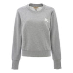 (WMNS) Burberry Round Neck Pullover Long Sleeves Hoodie Gray 80356151