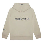 Fear of God Essentials SS20 Full Zip Up Hoodie 'Tan' FOG-SS20-420