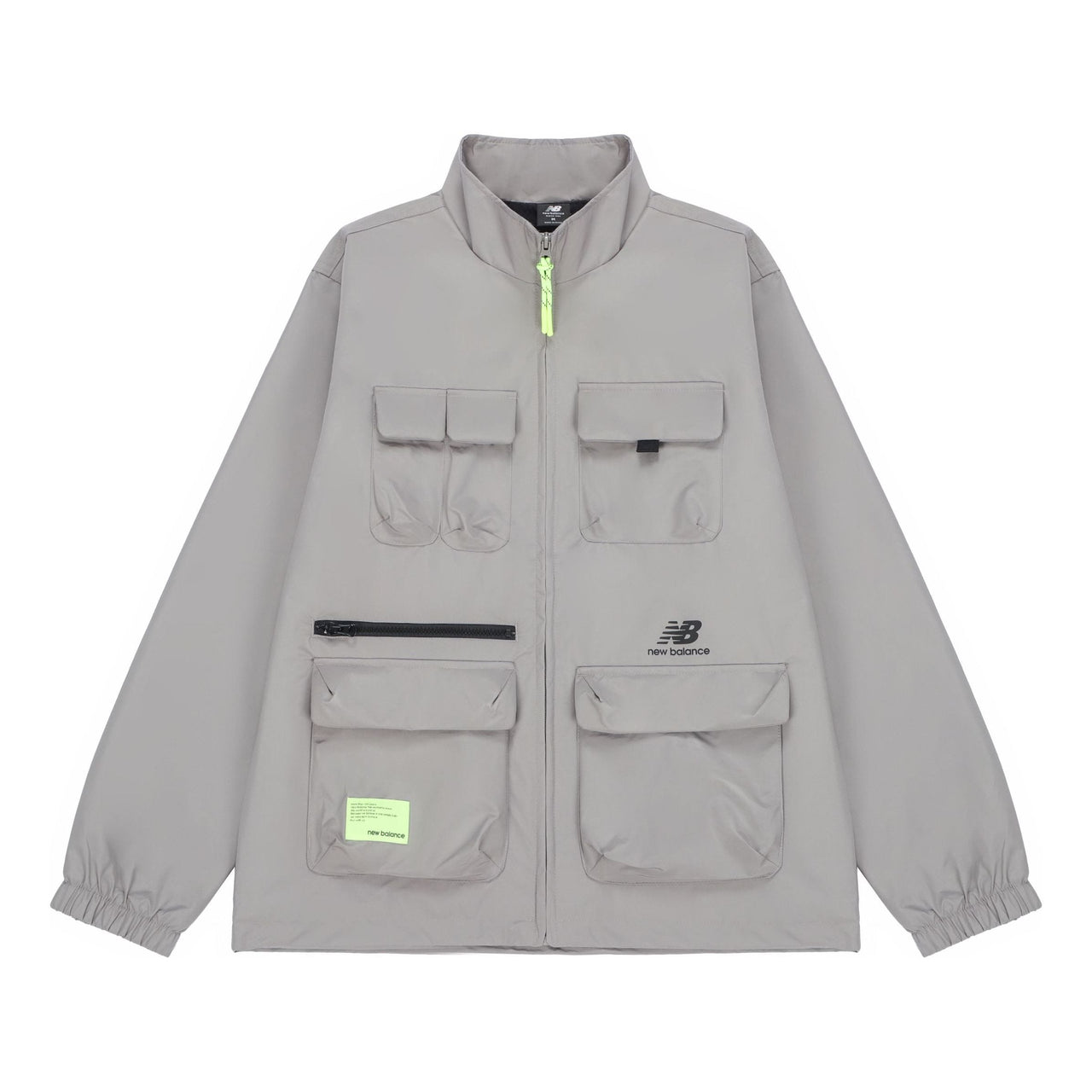 New Balance Men's New Balance Casual Sports Stand Collar Woven Jacket Gray AMJ21368-MHD