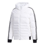 adidas neo M Sprt Dwn Puff Casual Sports hooded down Jacket White GJ8864