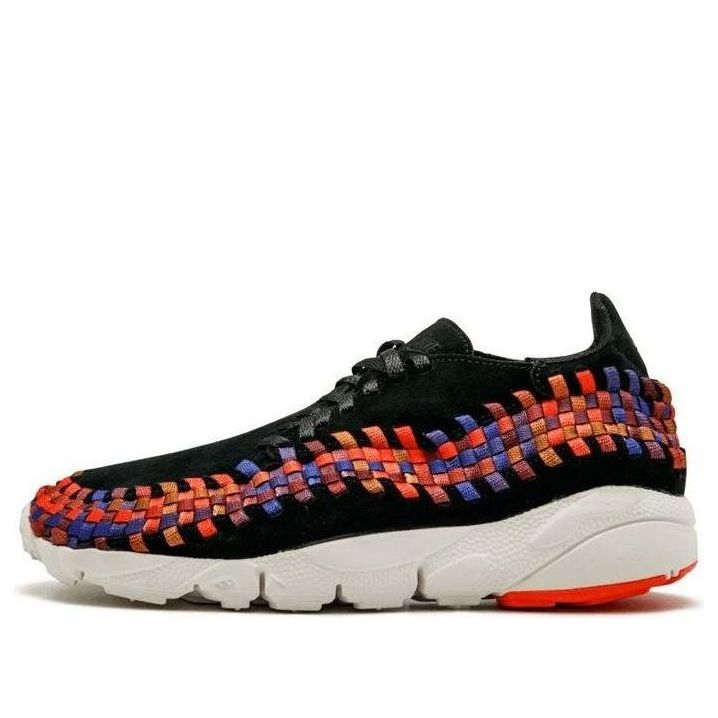 Nike Air Footscape Woven NM 'Black Total Crimson' 874892-003