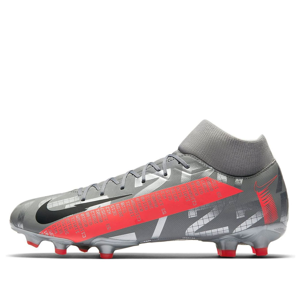 Nike Mercurial Superfly 7 Academy MG 'Metallic Grey Crimson' AT7946-906