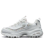 (WMNS) Skechers D'lites 1.0 Sneaker GS White 13144-WMLT