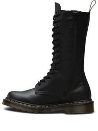 (WMNS) Dr. Martens 1B99 Leather Mid Calf Boot 'Black Virginia' 11820008