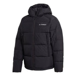 adidas Sports Windproof Stay Warm hooded down Jacket Black GE9901