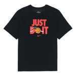 Nike Just Do It Alphabet Printing Round Neck Short Sleeve Black DV1213-010