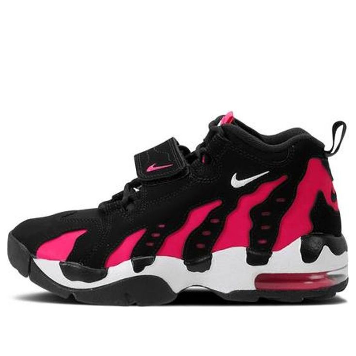 (GS) Nike Air Diamond Turf Max '96 'Black Pink Foil' 616502-003