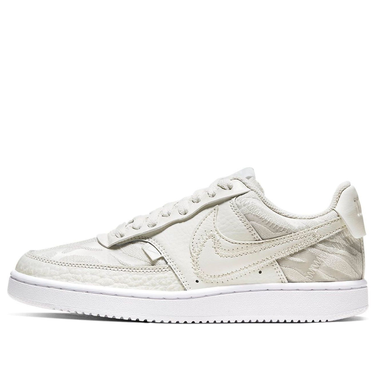 (WMNS) Nike Court Vision Low Premium 'Stacked Swoosh - Sail' CI7599-100