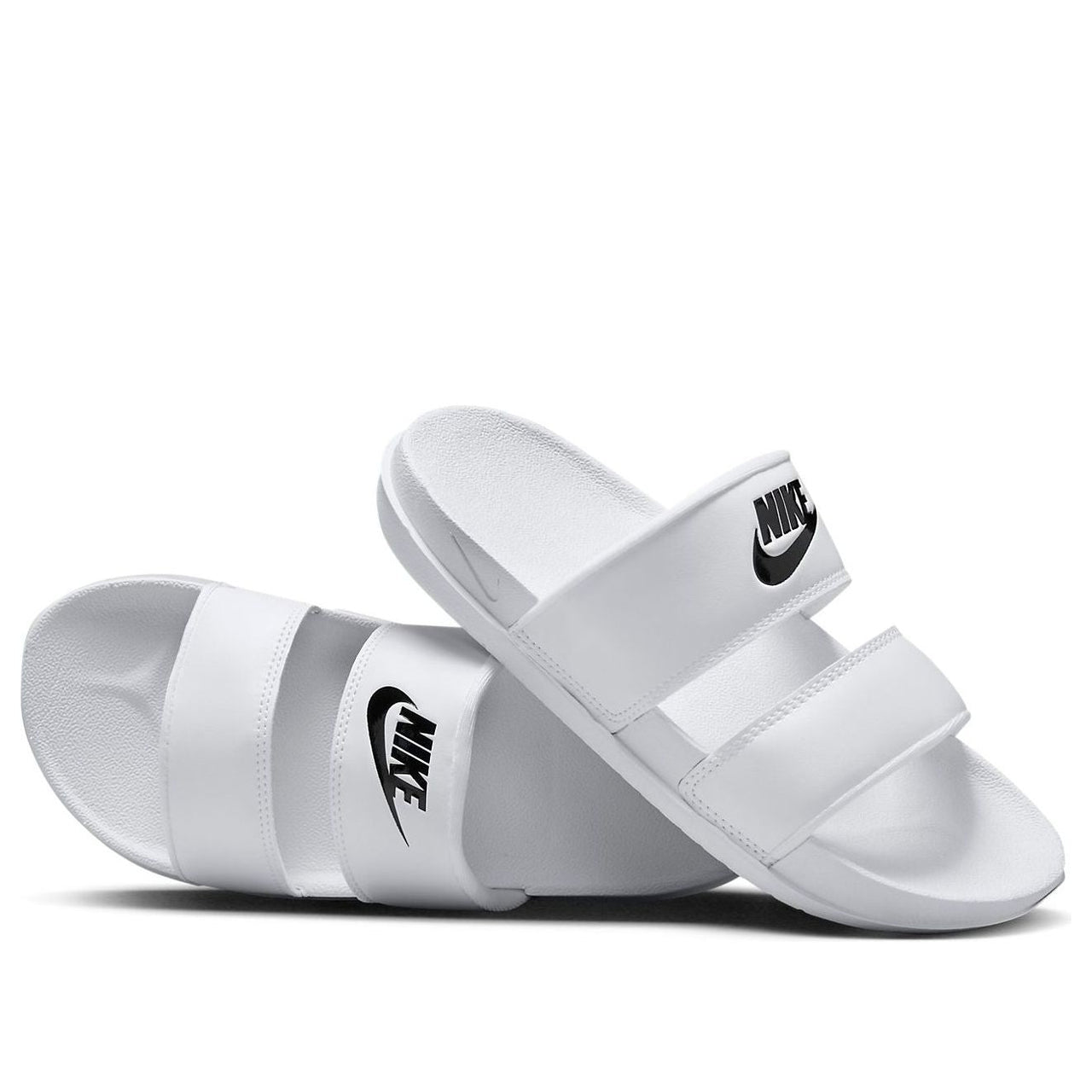 (WMNS) Nike Offcourt Duo Slide 'White Black' DC0496-100