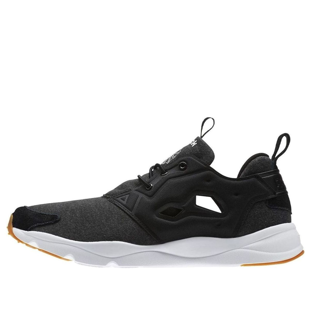 Reebok Unisex Furylite Heather Sneakers Black CM9949