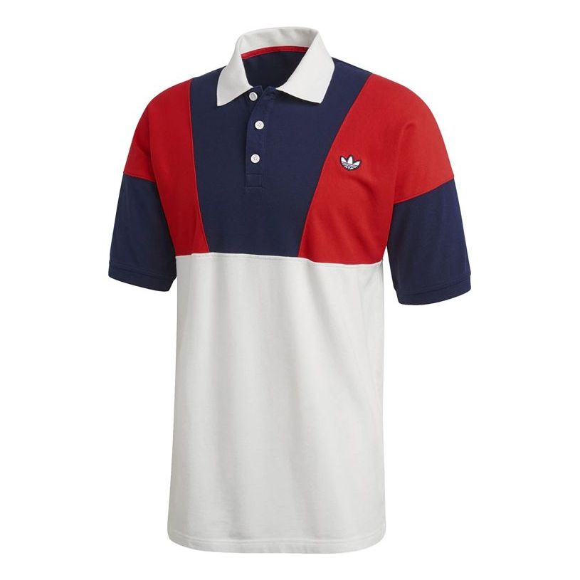 adidas originals Polo Shirt Splicing Short Sleeve FM2197