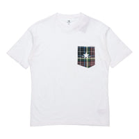 Converse Pocket Casual Short-Sleeve Tee Mens White 10020885-A01