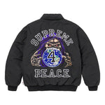 Supreme FW23 FW23 Week11 Peace Embroiderd Work Jacket 'Black' SUP-FW23-182