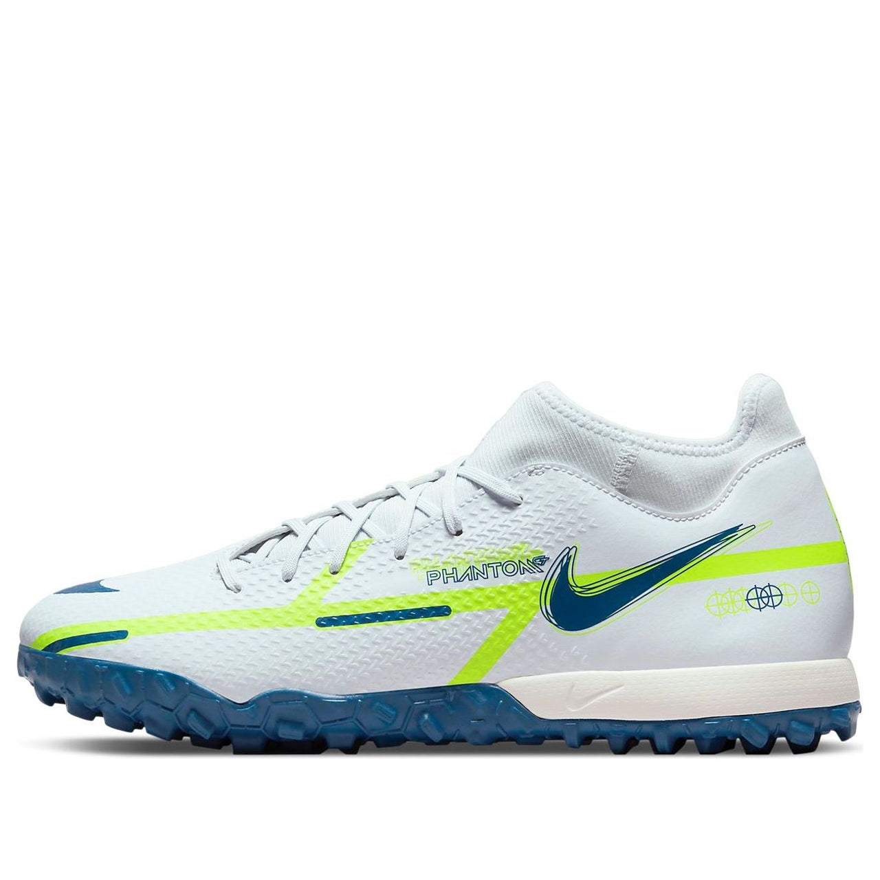 Nike Phantom GT2 Academy DF TF 'White Blue Green' DC0802-054