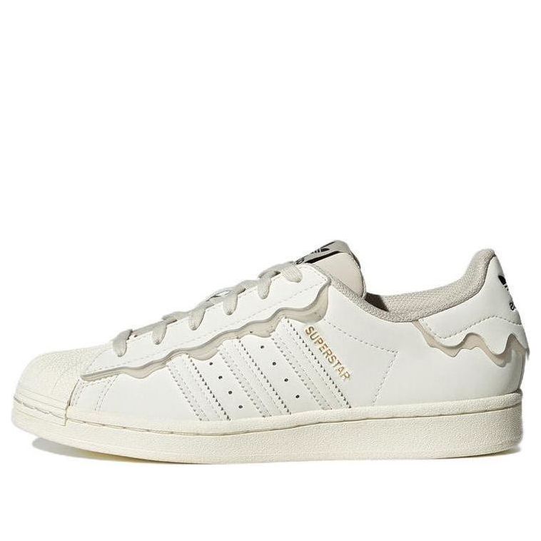 (WMNS) adidas originals Superstar Sneakers Creamy GW4441