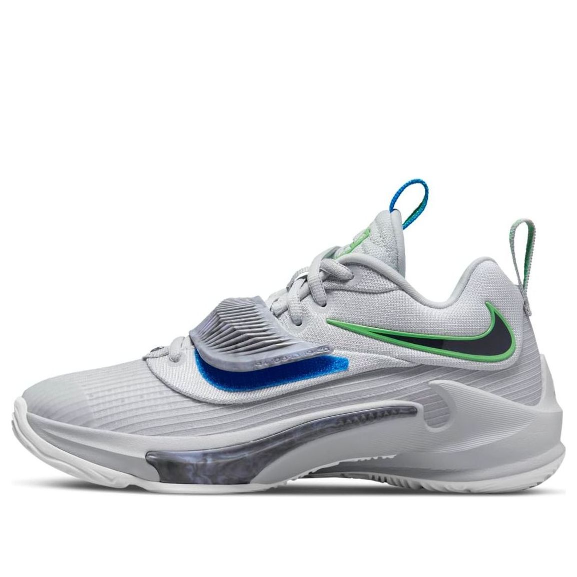 (GS) Nike Zoom Freak 3 'Grey Fog Light Green Spark' DB4158-004