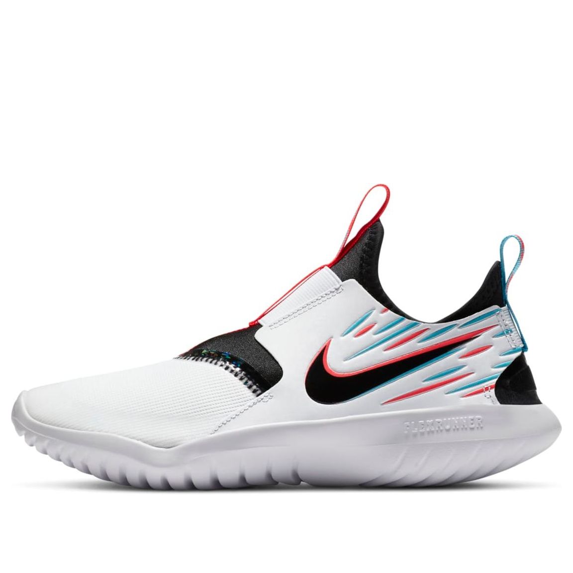 (GS) Nike Flex Runner Light 'White Red Blue' CT0732-100