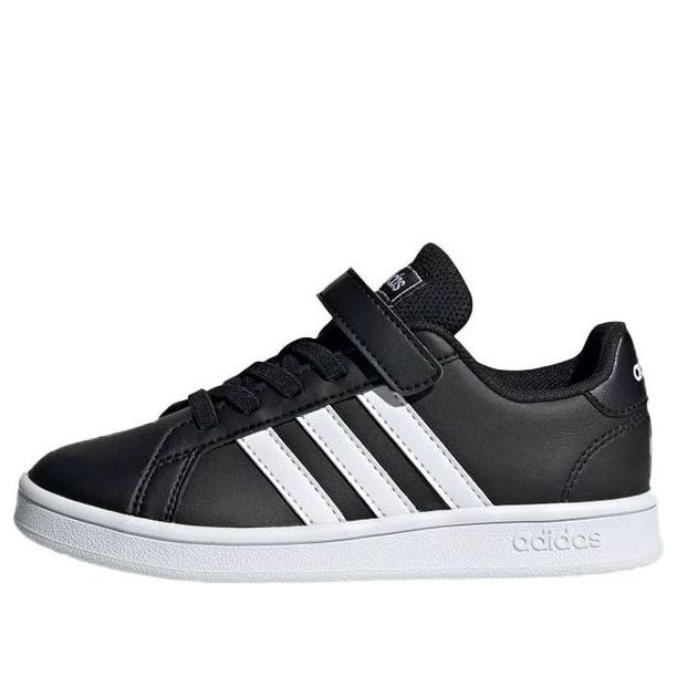 (PS) adidas neo Grand Court 'Black White' EF0108
