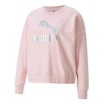 (WMNS) PUMA CLASSICS Metallic LOGO Crew TR 535276-16