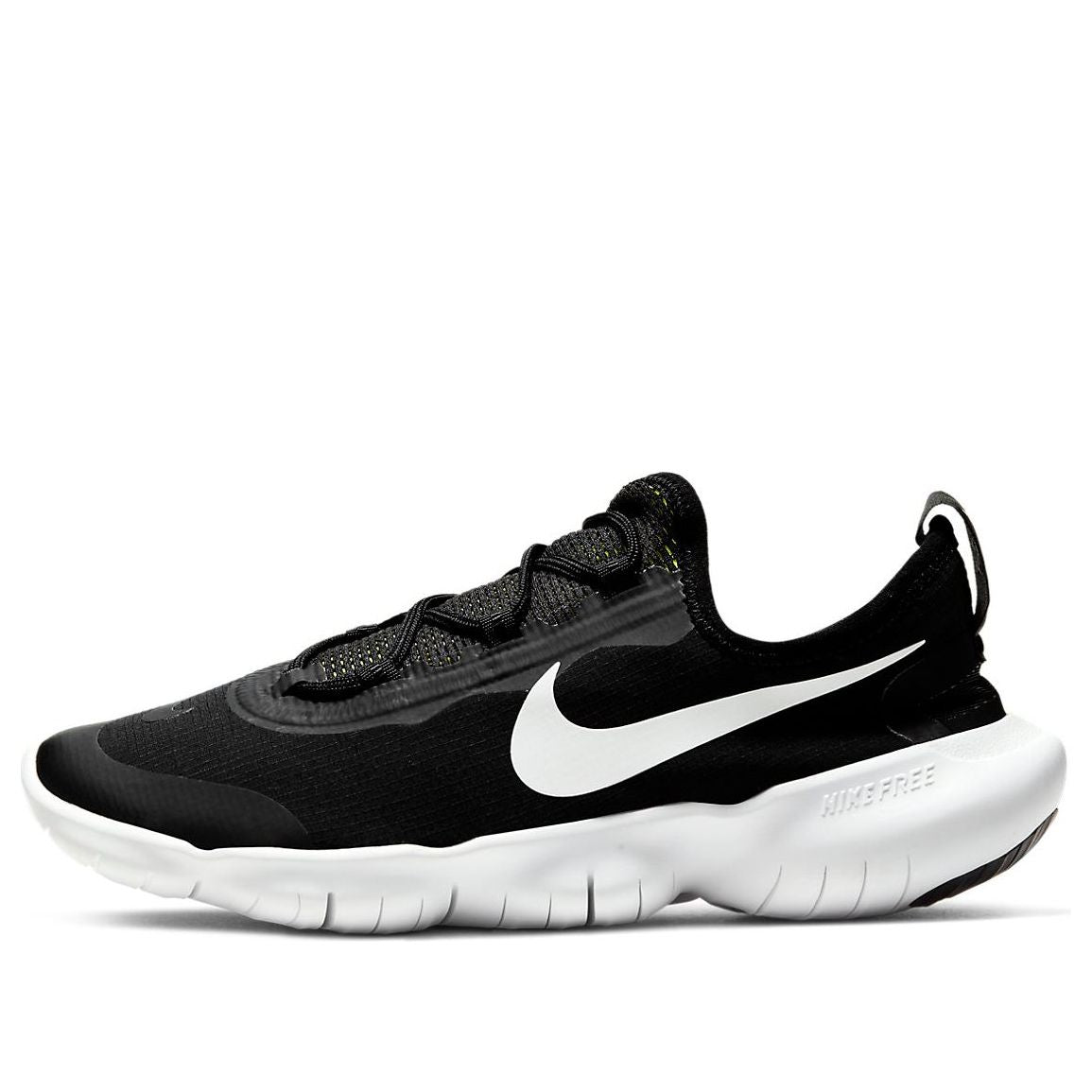 (GS) Nike Free RN 5.0 2020 'Black White' CJ2079-002