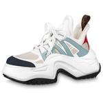 (WMNS) LOUIS VUITTON Archlight 2.0 Platform Sneakers 'White Beige Blue' 1ABIHW