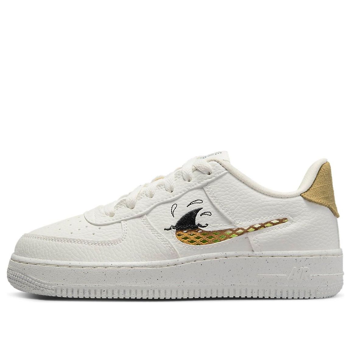 (GS) Nike Air Force 1 Low '07 LV8 Next Nature 'Sun Club - White Shark's Fin' DQ7690-100