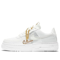 (WMNS) Nike Air Force 1 Pixel 'White Gold Chain' DC1160-100
