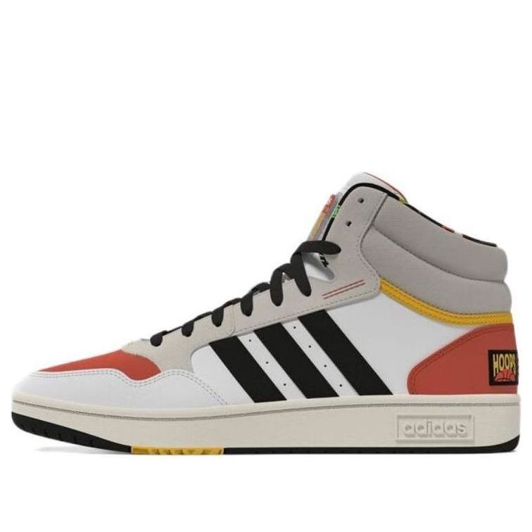 JF x adidas Hoops 3.0 Mid 'White Multicolor' FZ5958