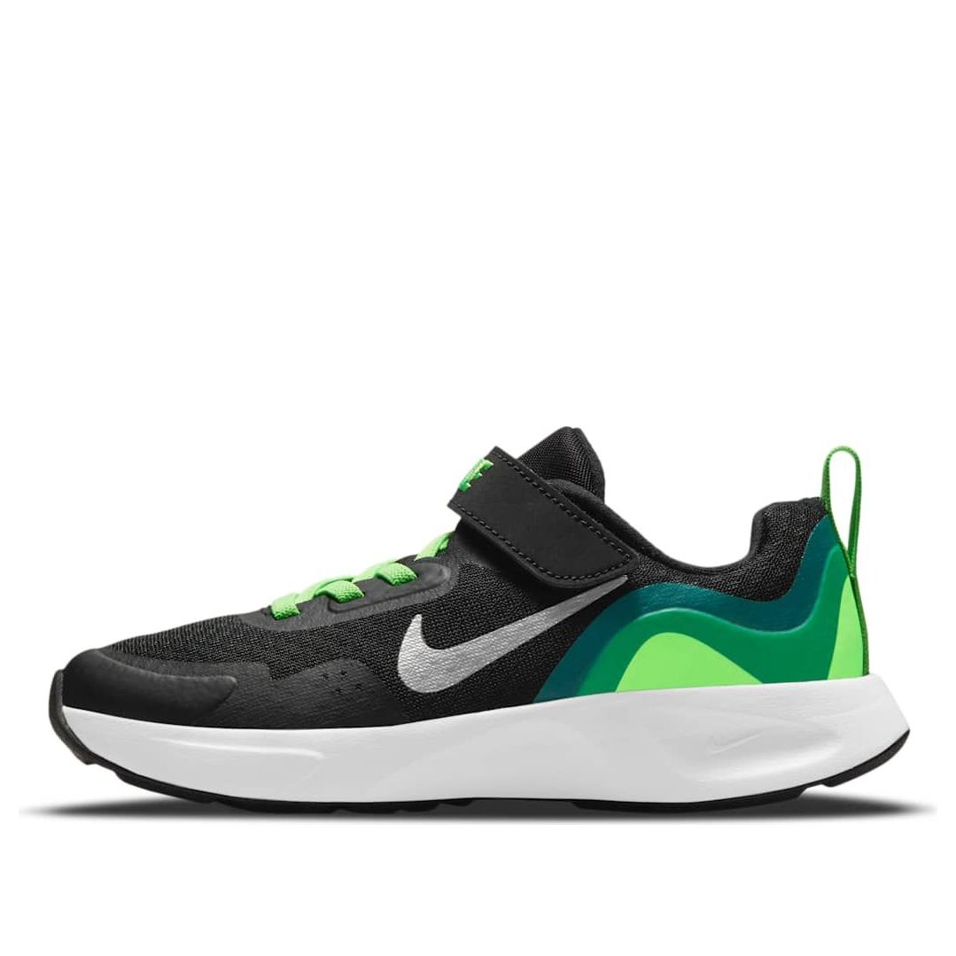 (PS) Nike Wearallday 'Black Green Strike' CJ3817-015