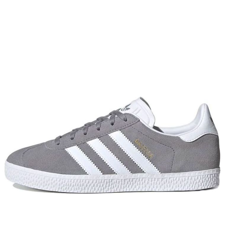 (GS) adidas Gazelle J 'Gray White' FW0716