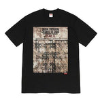 Supreme FW19 Week 12 x Martin Wong Iglesia Pentecostal Black Tee SUP-FW19-1063