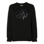 (WMNS) KENZO Tiger Head Sports Pure Cotton Hoodie Black FA52SW9014XN-99