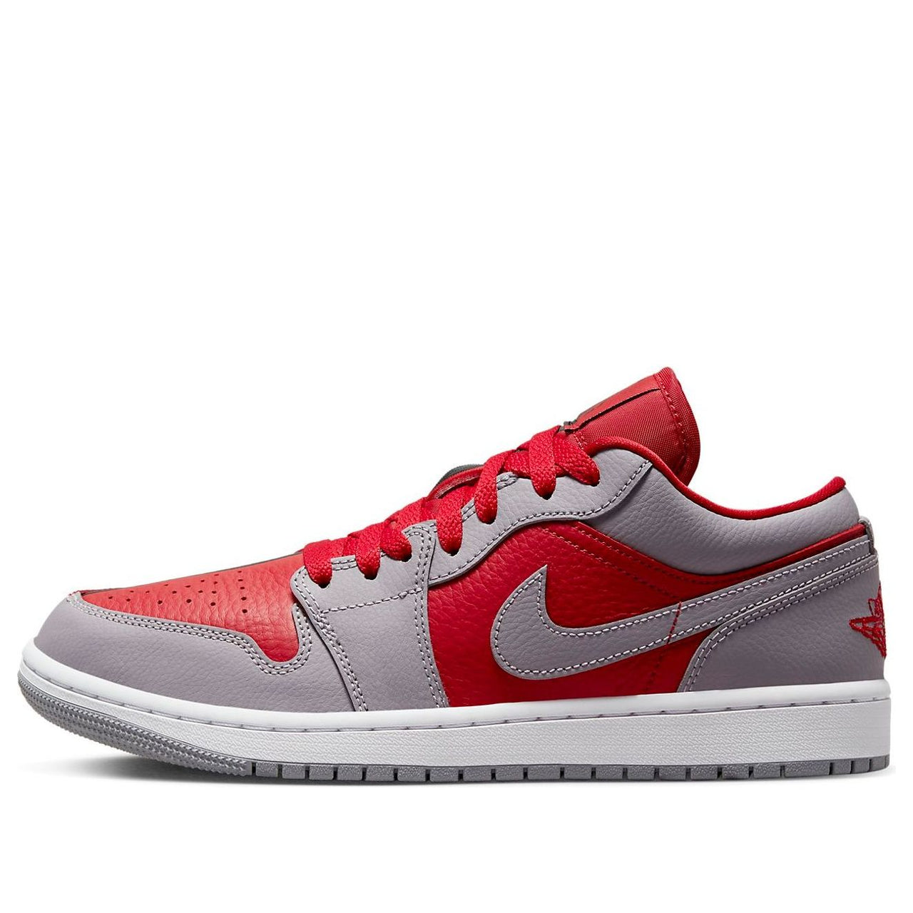 (WMNS) Air Jordan 1 Low SE 'Split - Gym Red Cement Grey' DR0502-600