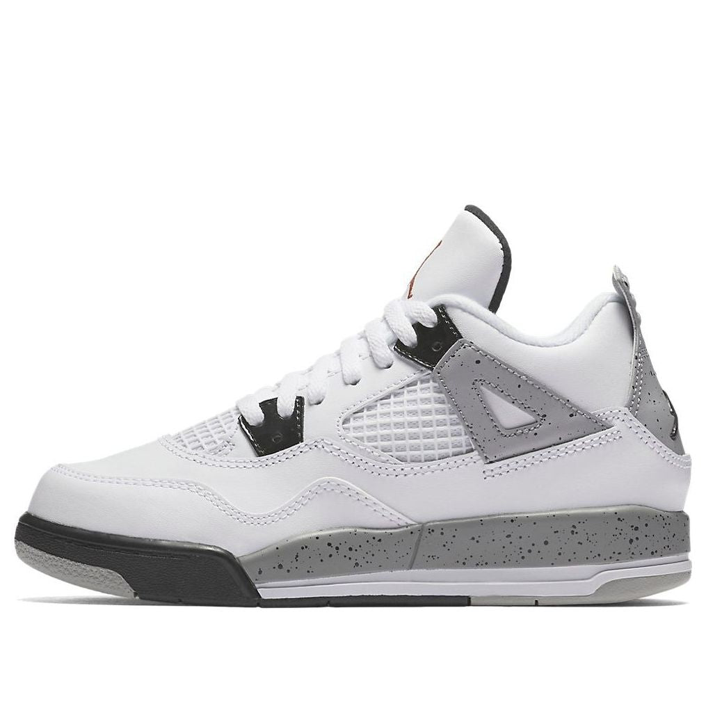 (PS) Air Jordan 4 Retro 'White Cement' 308499-104