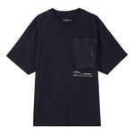 Air Jordan 23 Engineered Solid Color Pocket Round Neck Casual Short Sleeve Black DM1389-010
