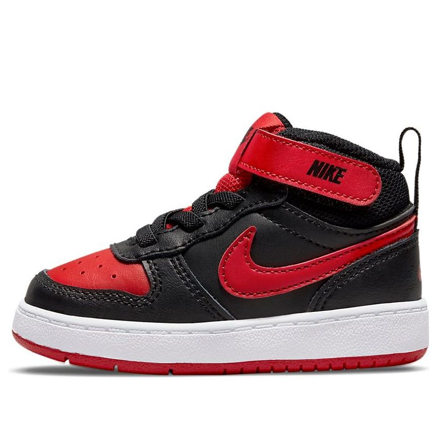 (TD) Nike Court Borough Mid 2 'Bred' CD7784-003