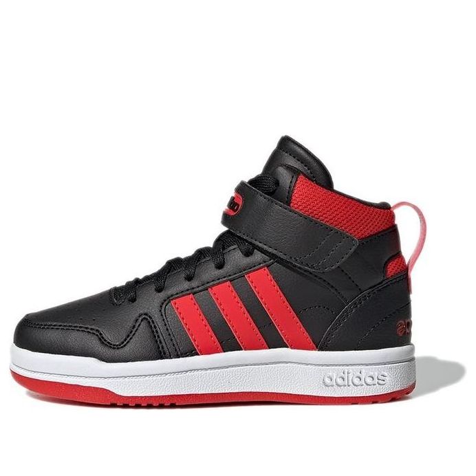 (GS) adidas Postmove Mid J 'Black Vivid Red' GW0460