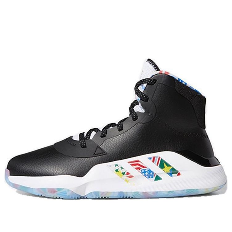 adidas Pro Bounce 2019 'Black/White/Blue' EG1537