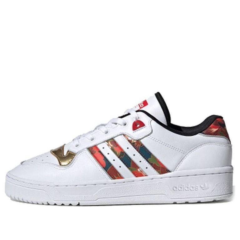 (WMNS) adidas Rivalry Low CNY 'Black Gold Red' FW5273