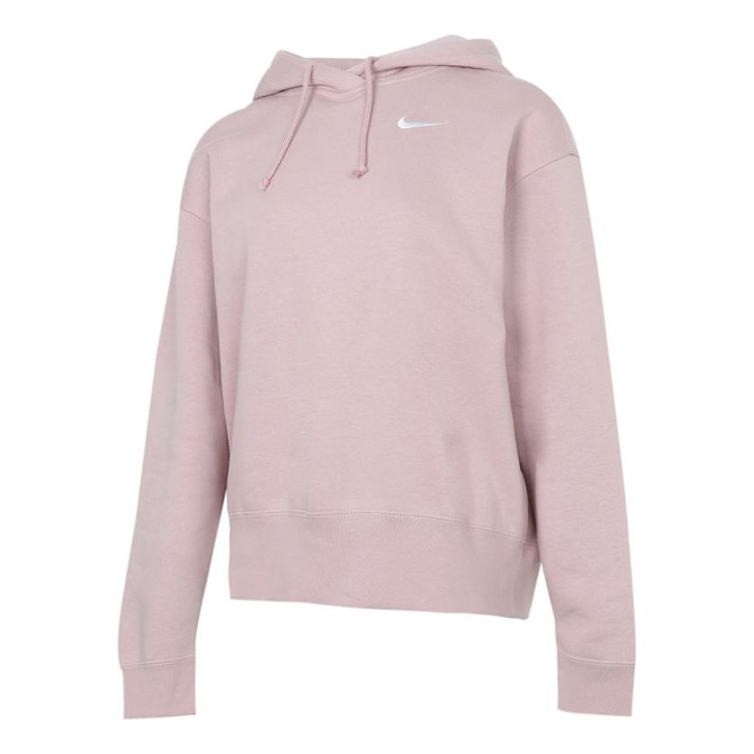 (WMNS) AS W Nike Sportswear Hoodie FLC TREND CHAMPAGNE CZ2591-645