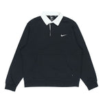 Men's Nike SB Fleece Skateboard Knit Breathable Splicing Embroidered Autumn Black DM6483-010