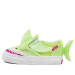 Vans Slip-On V Low Tops Casual Skateboarding Shoes Green VN0A7Q4ZBHM