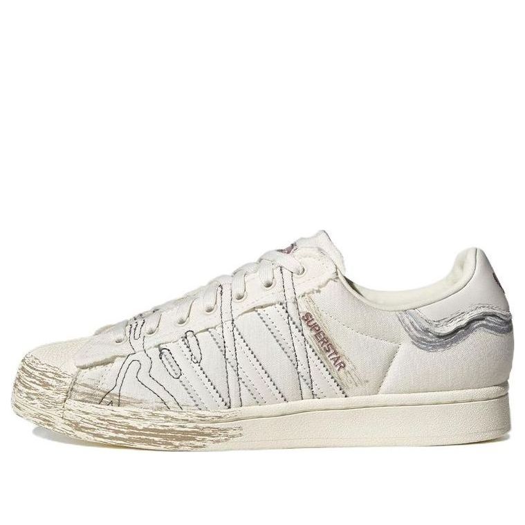 adidas Superstar 'Creamwhite Gray Brown' FZ6539