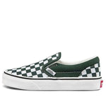 Vans Classic Slip-On Sneakers K Green/White VN0A5KXM8CA