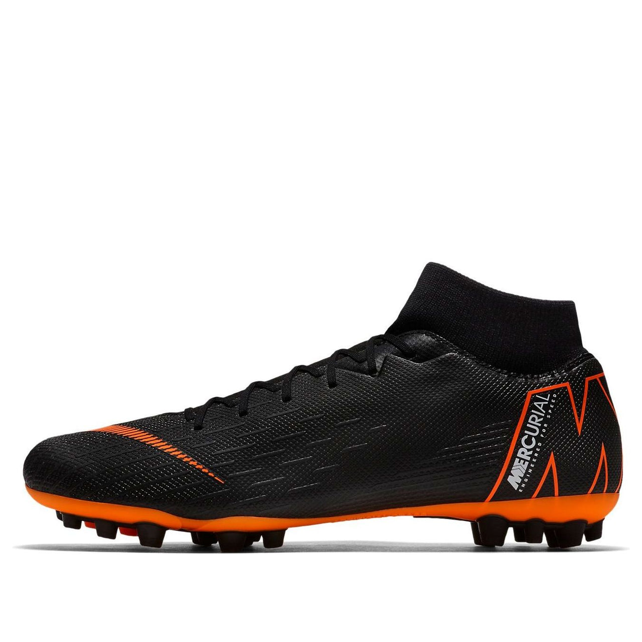 Nike Mercurial Superfly 6 AG Artificial Grass 'Black Orange' AO8997-081