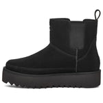 (WMNS) UGG Classic Chelsea Platform Mini Boot 'Black' 1158051-BLK