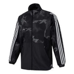 adidas St Wv Newblock Casual Sports Breathable Camouflage Stand Collar Jacket Black H40236